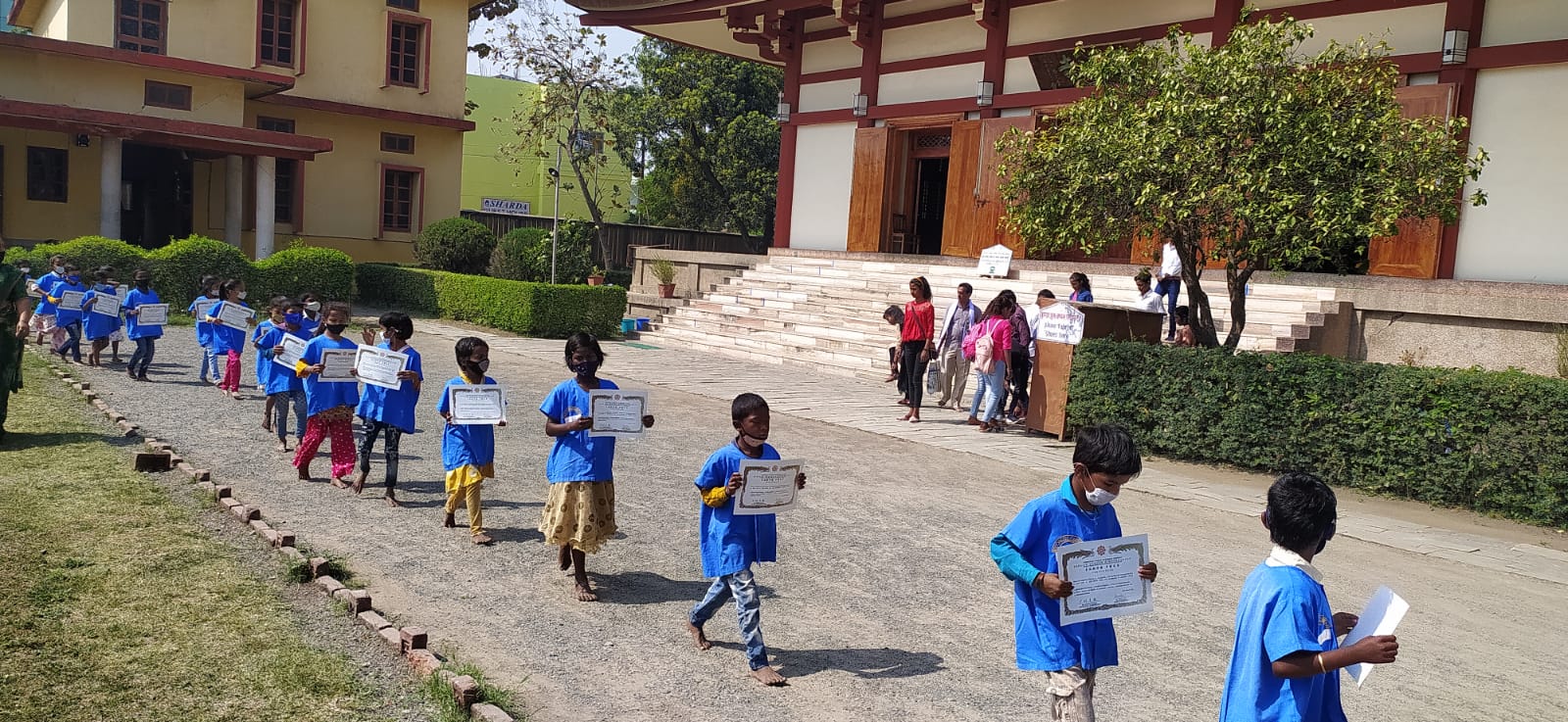 菩提樹学園2022年3月卒園式